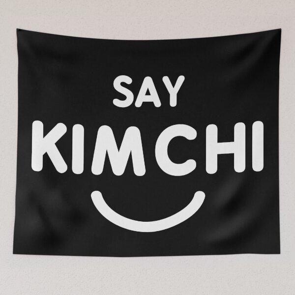 Item preview, Say Kimchi typography designed and sold by Kimchi-style-.