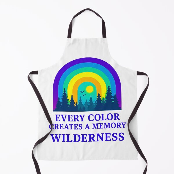 Item preview, Colorful Wilderness Quote Design – Every Color Creates a Memory designed and sold by ExploreAura Studio.