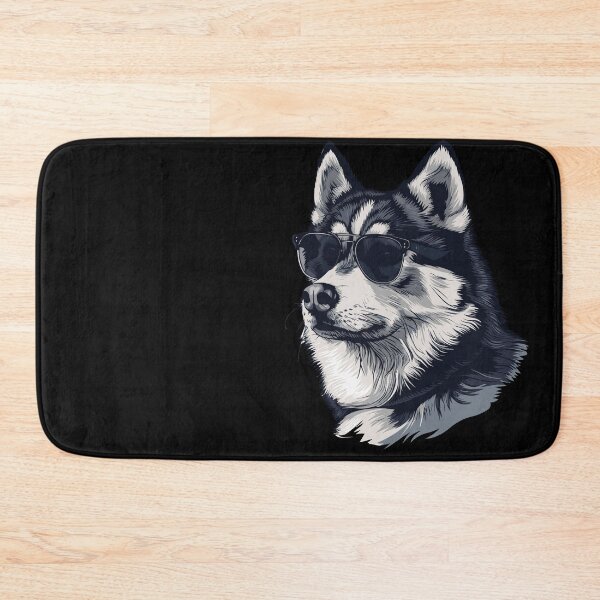 Item preview, Husky dog with sunglasses designed and sold by drizzd.