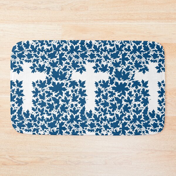Item preview, Maple Leaves pattern Forming Cross – Christian Spring Faith Nature Art | white designed and sold by ZechJohnRB.