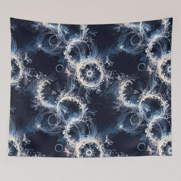 Item preview, Dreamy Abstract Floral Artwork with Swirling Highlights designed and sold by CoolPixels.