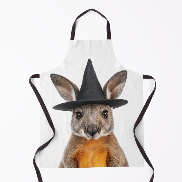 Item preview, Wallaby Wearing Halloween Witch Hat designed and sold by LazyOwlStore.