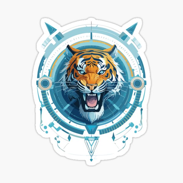 Artikel-Vorschau von Roar of Steel: Cyber Tiger erwacht, designt und verkauft von KanechanMama.