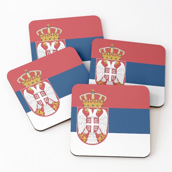 Item preview, Flag of Serbia designed and sold by Beluga Cat.