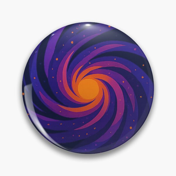 Item preview, Cosmic Vortex – Glowing Spiral Galaxy with Planetary Nebula and Starbursts designed and sold by Bored Duck.
