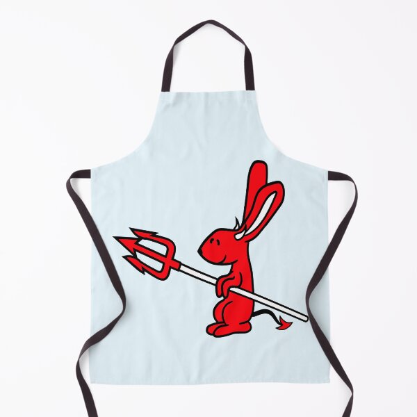 Item preview, Rabbit Devil Demon Evil Satan Hell Trident Costume designed and sold by shirt-o-mat.
