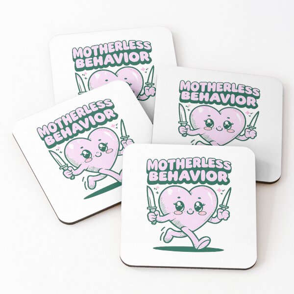 Item preview, Motherless Behavior – Heart & Knives Edgy Design designed and sold by THETEEHEEPARTY.