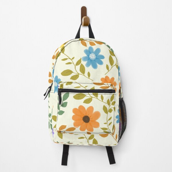 Item preview, 70's style flowers and foliage designed and sold by MiowandMolly.