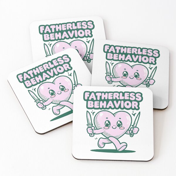 Item preview, Fatherless Behavior – Knife Heart Graphic Design designed and sold by THETEEHEEPARTY.