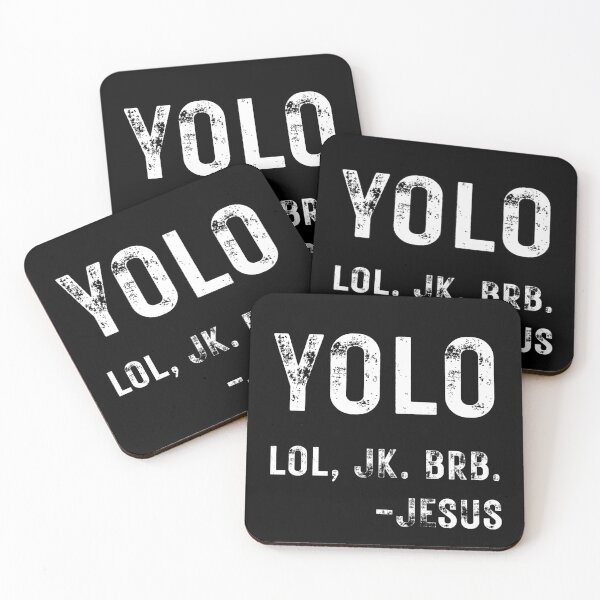 Item preview, YOLO designed and sold by ThreadCraftCo.