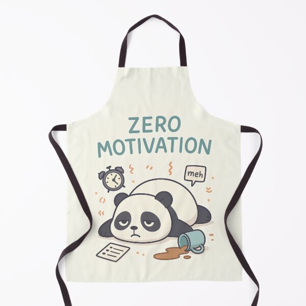 Item preview, Zero Motivation Panda designed and sold by SixtyOneDesign.
