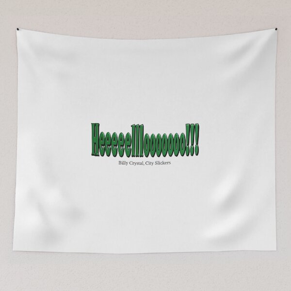 Item preview, City Slickers' Iconic Yell designed and sold by ArtisticDesignsbyLinda.