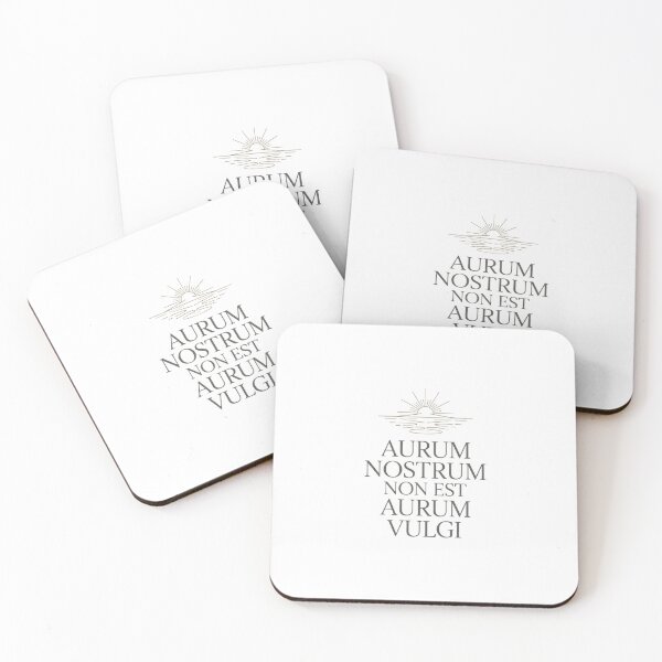 Item preview, Aurum Nostrum Non Est Aurum Vulgi designed and sold by SignumShop.