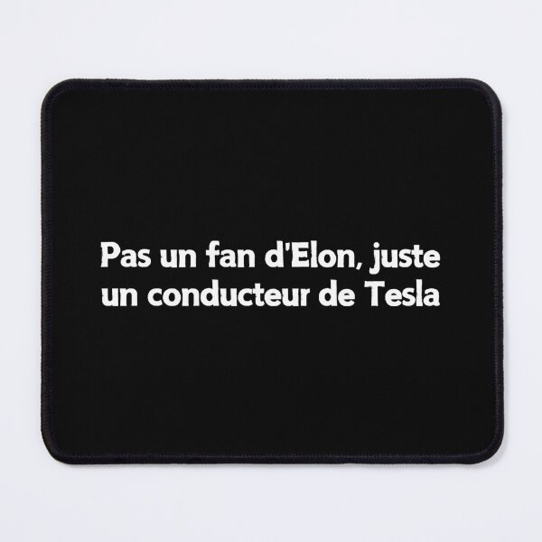 Item preview, Anti Elon Musk Tesla Car Bumper (FRENCH) Sticker designed and sold by CapriCreatives.