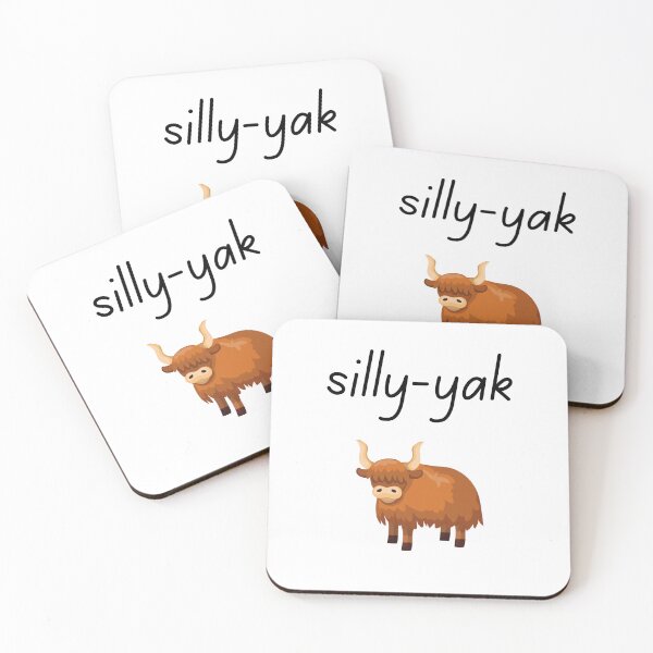 Item preview, Silly Yak – Funny Coeliac Disease Pun with Yak Graphic | Gluten Free Joke Design designed and sold by My Gluten Free Life UK.