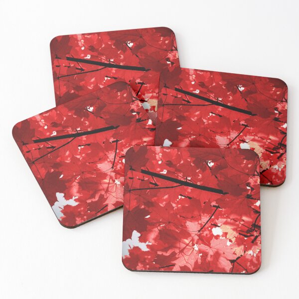 Item preview, Vivid Red Foliage Nature Art designed and sold by NickDedidis.