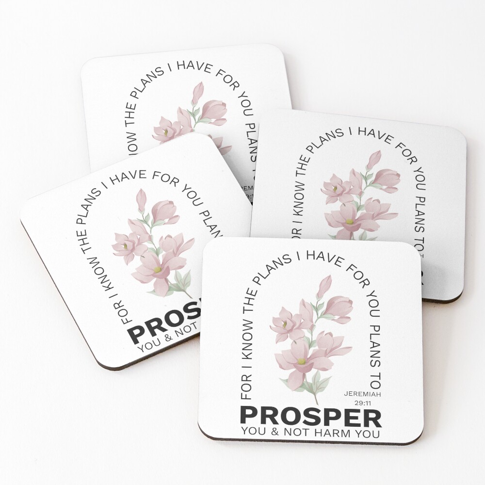 Item preview, Coasters (Set of 4) designed and sold by ThreadCraftCo.