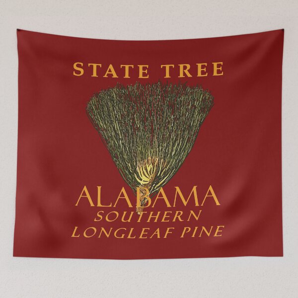 Item preview, Alabama Territory The Longleaf Pine Tree designed and sold by taiche.