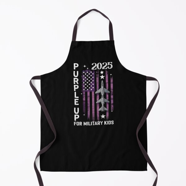 Item preview, Purple Up For Military Kids, Awareness Ribbon 2025 designed and sold by ArtByKatti.