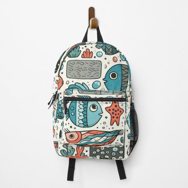 Item preview, Sail through creativity with charming fish patterns designed and sold by Vanich-Panich.