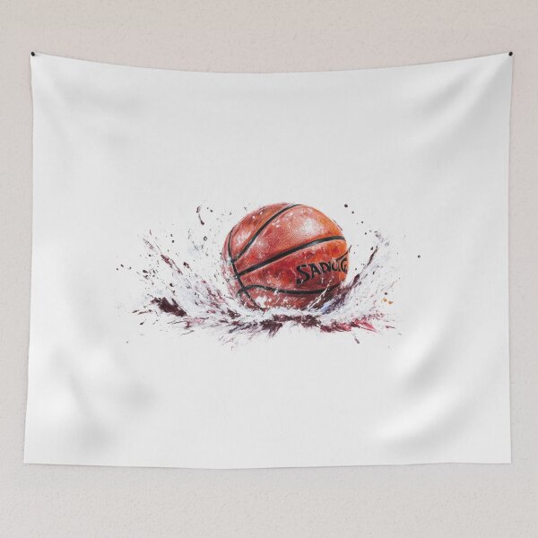 Item preview, basketball oil paint designed and sold by Eakpixx.