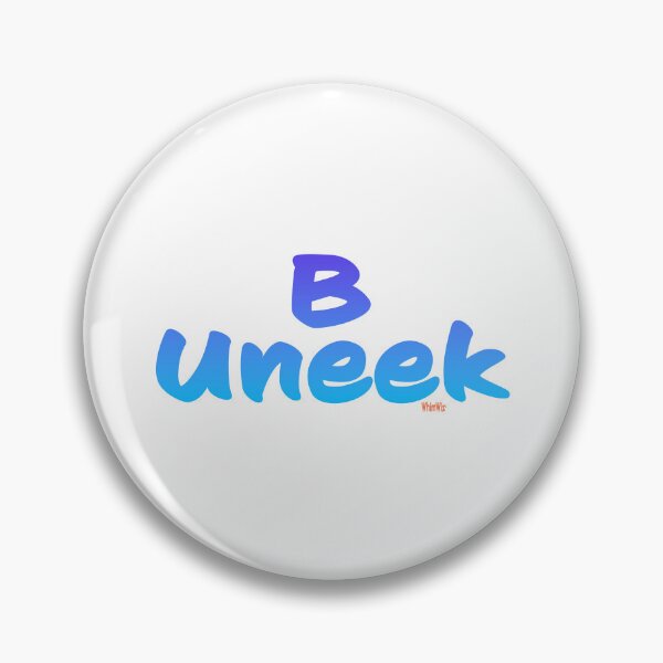 Item preview, Be Unique - Funny Words designed and sold by WhimWiz.