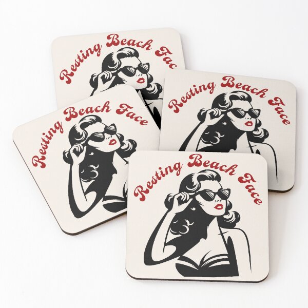 Item preview, Resting Beach Face designed and sold by Texterns.