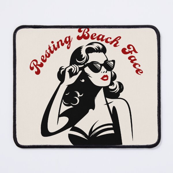 Item preview, Resting Beach Face designed and sold by Texterns.