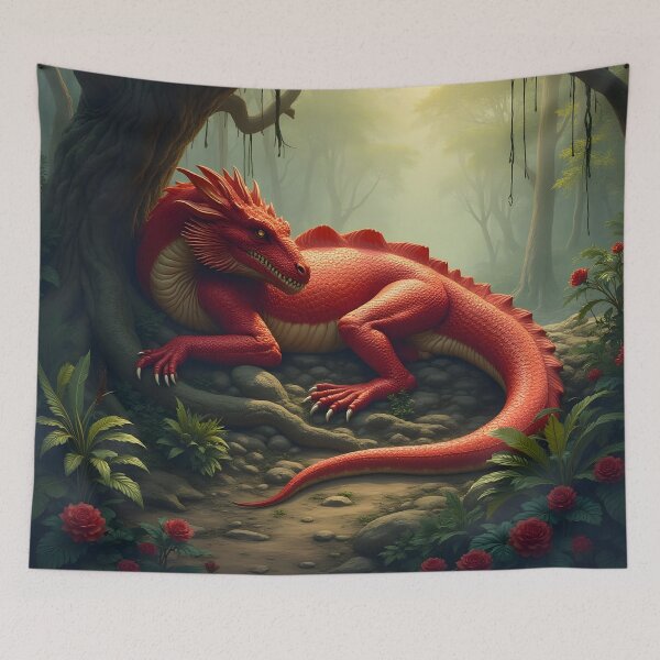 Item preview, Jungleflame Dragon designed and sold by MagneticArts23.