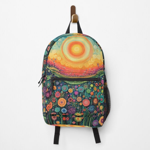 Item preview, Groovy Psychedelic Trippy Algeapunk Sunny Day Illustration Art  designed and sold by GrinGalore.