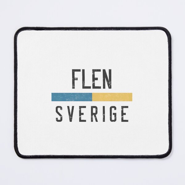 Item preview, Flen Sverige Retro Vintage Swedish Flag  designed and sold by jeshands.