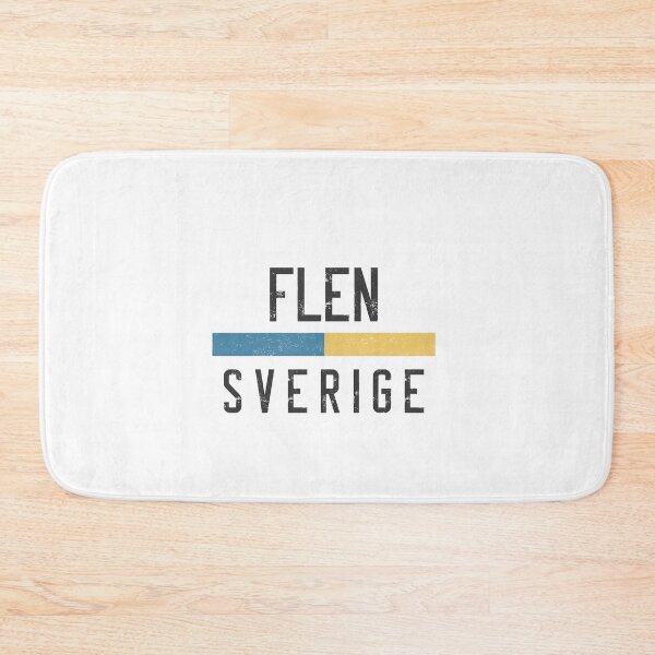 Item preview, Flen Sverige Retro Vintage Swedish Flag  designed and sold by jeshands.