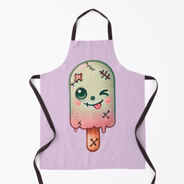 Item preview, Cute Kawaii Zombie Popsicle Ice Cream Adorable designed and sold by lesvalises.
