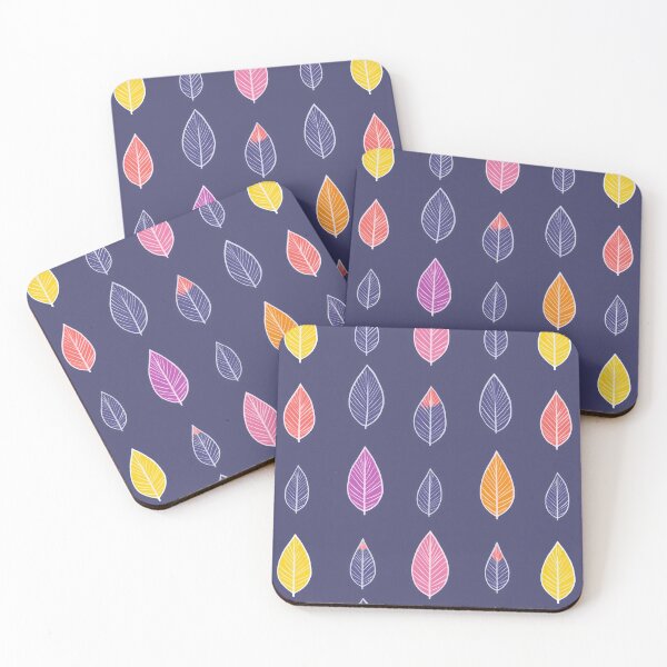 Item preview, Colorful Bohemian leaf pattern designed and sold by Ninjolo.