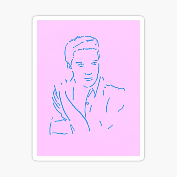 Vista previa del artículo con la obra «Elvis Lila», diseñado y vendido por SJHorsfall.