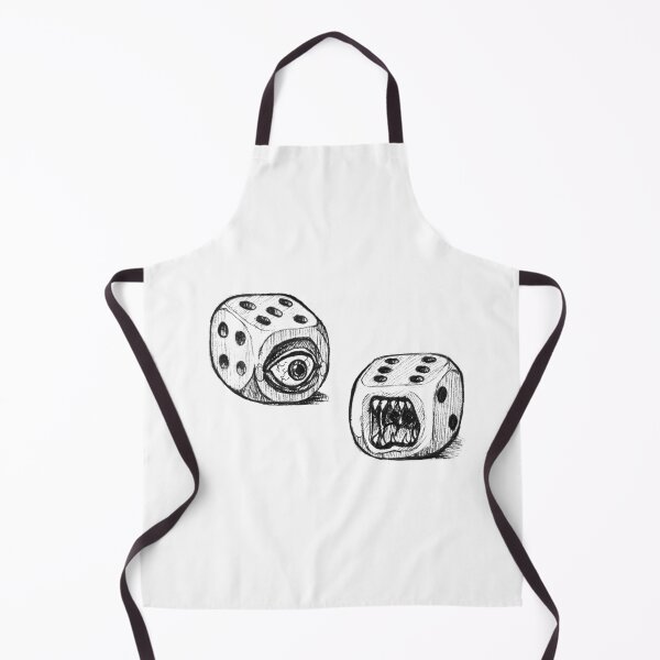 Item preview, Roll at Your Own Risk - Creepy Dice  designed and sold by FarieArt.