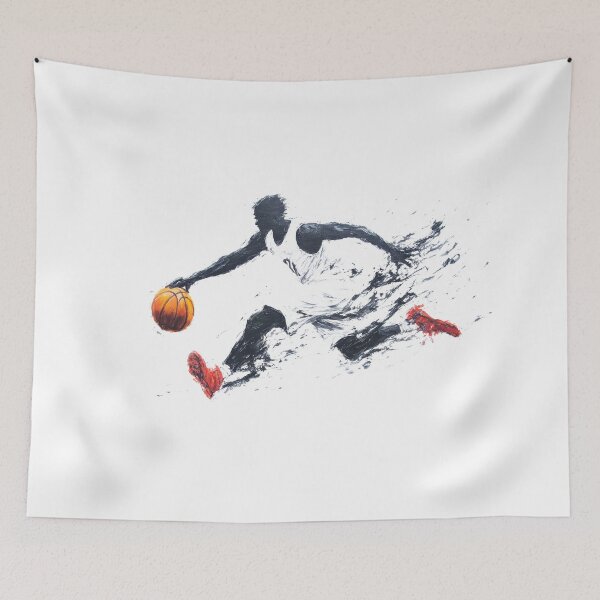 Item preview, basketball players oilpaint  designed and sold by Eakpixx.