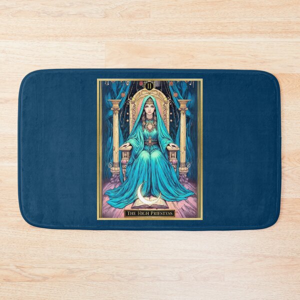 Item preview, Art Nouveau Tarot, the High Priestess designed and sold by Marymarice.