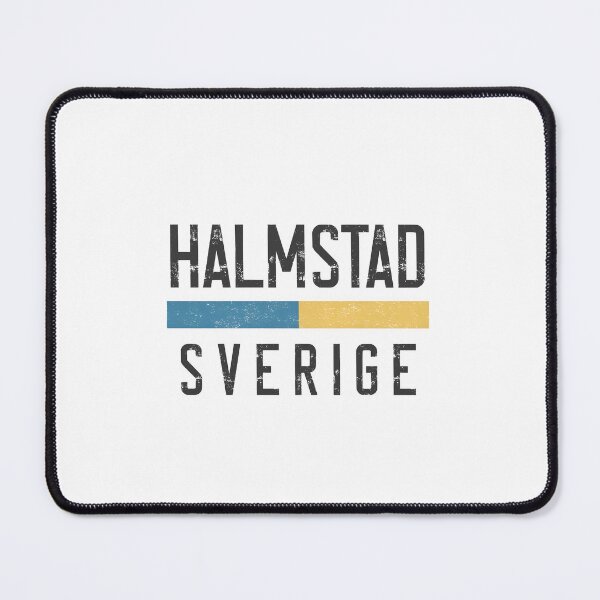 Item preview, Halmstad Sverige Retro Vintage Swedish Flag  designed and sold by jeshands.