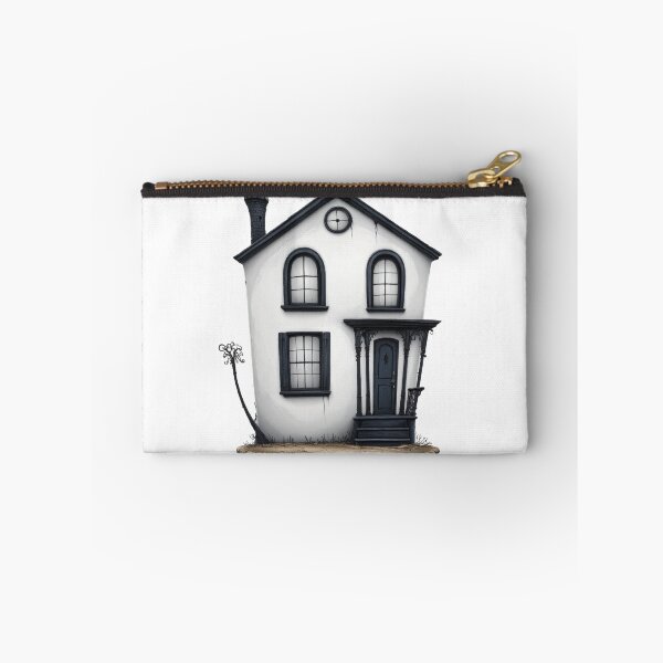 Item preview, Spooky House Tim Burton Style Vinyl Decals, Home Decor, Halloween Stickers, Laptop Decor, Unique Gifts for Ghost Story Lovers designed and sold by FPortraits.