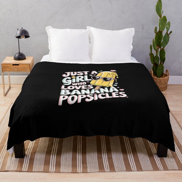 Item preview, Just a girl who loves Banana Popsicles designed and sold by jkrphoto.