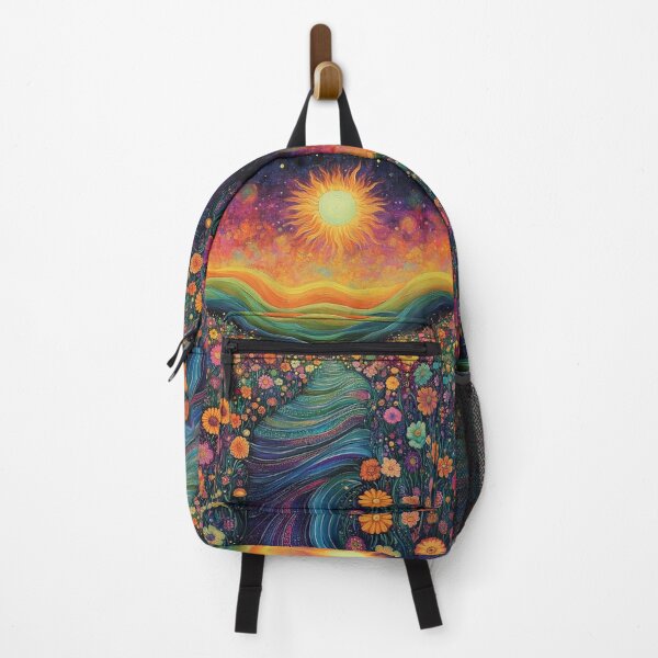Item preview, Groovy Psychedelic Trippy Algeapunk Solar Illustration Art  designed and sold by GrinGalore.