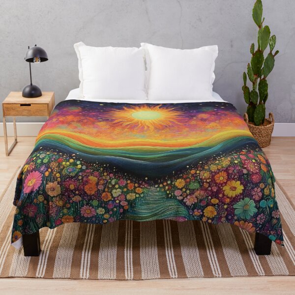 Item preview, Groovy Psychedelic Trippy Algeapunk Solar Illustration Art  designed and sold by GrinGalore.
