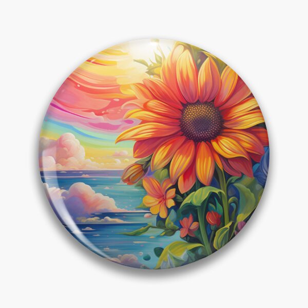 Item preview, Psychedelic Trippy Hippy Algeapunk Still Life Illustration Art  designed and sold by GrinGalore.