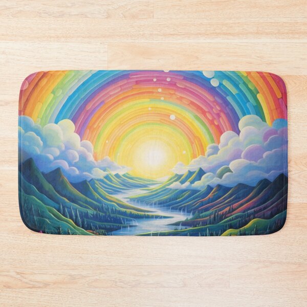 Item preview, Psychedelic Trippy Hippy Algeapunk Sun Valley Illustration Art designed and sold by GrinGalore.