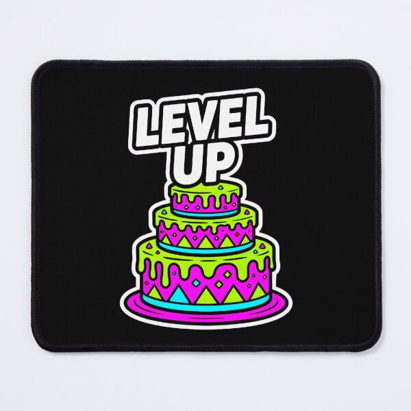 Item preview, Level Up Birthday Cake designed and sold by SteezeeStore.