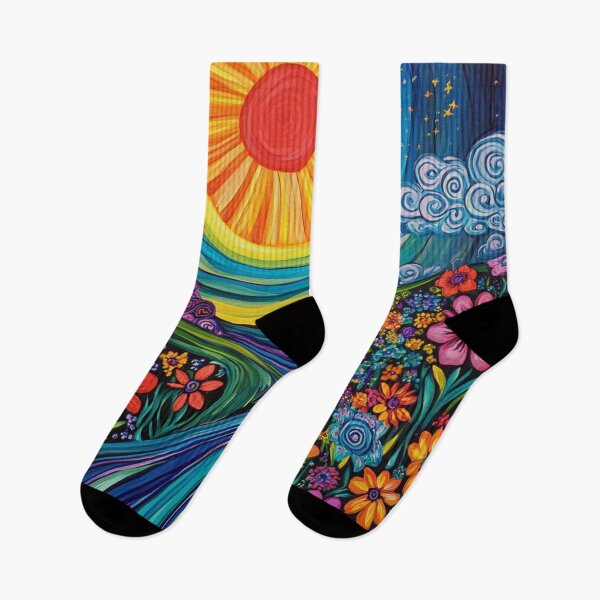Item preview, Psychedelic Trippy Hippy Algeapunk Global Predictor Illustration  designed and sold by GrinGalore.