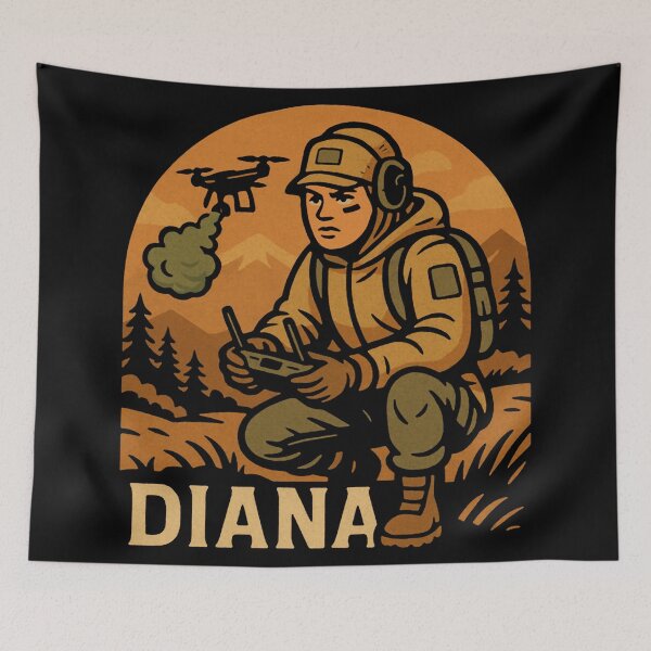 Item preview, Diana: Mountain Drone Operator designed and sold by zzz888.
