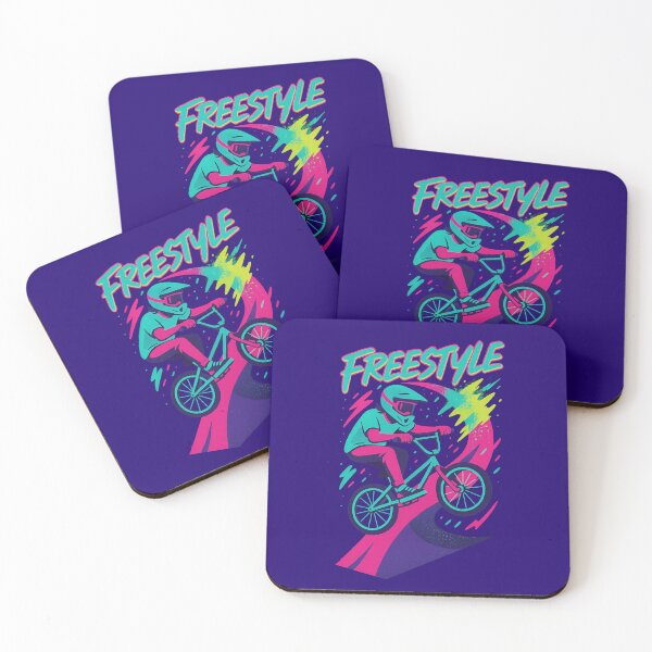 Item preview, Freestyle BMX – Neon Rider Design designed and sold by GabbyKI261.