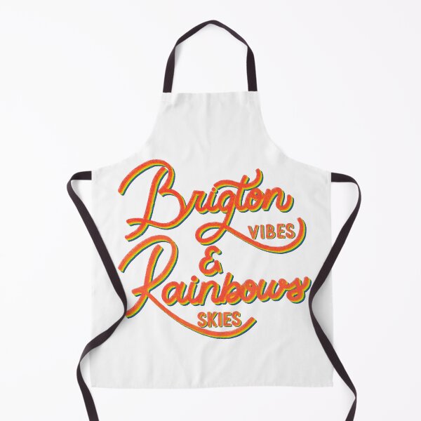 Item preview, Brighton Vibes and Rainbow Skies – Pride-Inspired Hand Lettered Design designed and sold by BeUniqueByRomy.